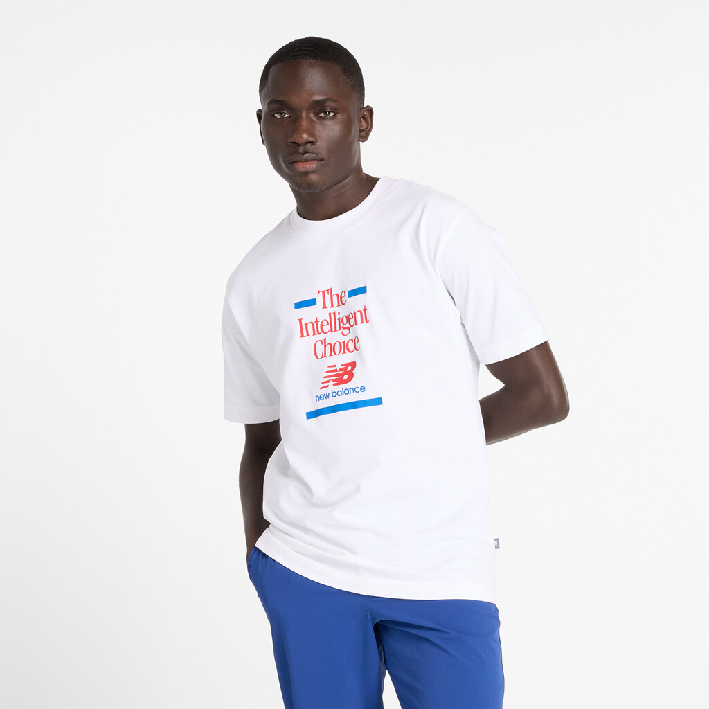 New Balance - Athletics Relaxed Choice T-Shirt - white