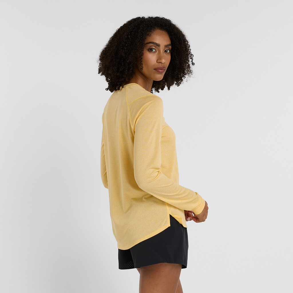 New Balance - W NB Athletics Long Sleeve - clementine heather