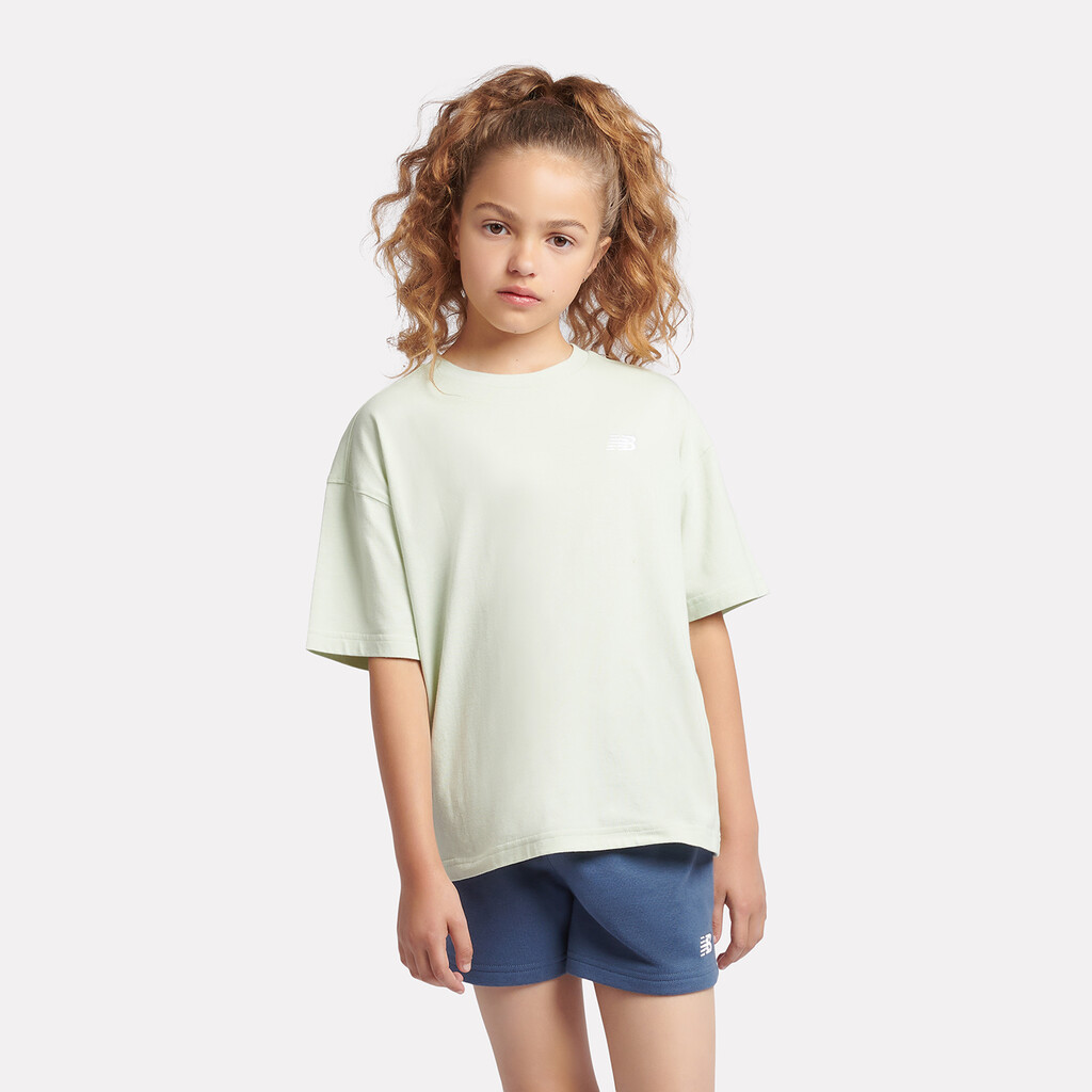 New Balance - G New Balance Jersey Small Logo Tee - natural mint