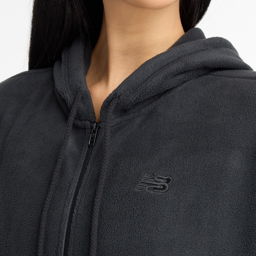 New Balance - W Polar Fleece Full Zip - black