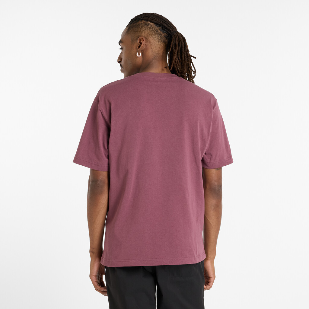 New Balance - Athletics Cotton Pocket T-Shirt - faded plum