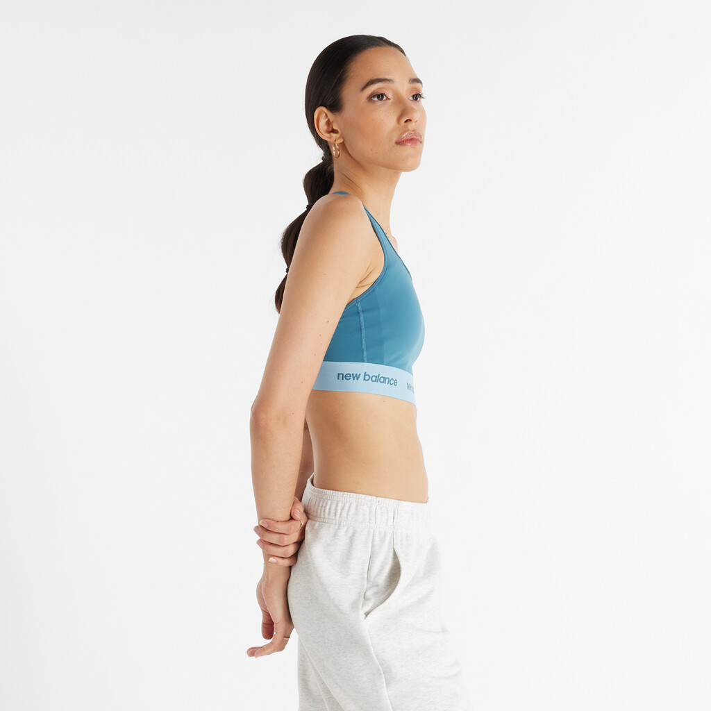 New Balance - W Medium Support Sleek Pace Bra - terrarium