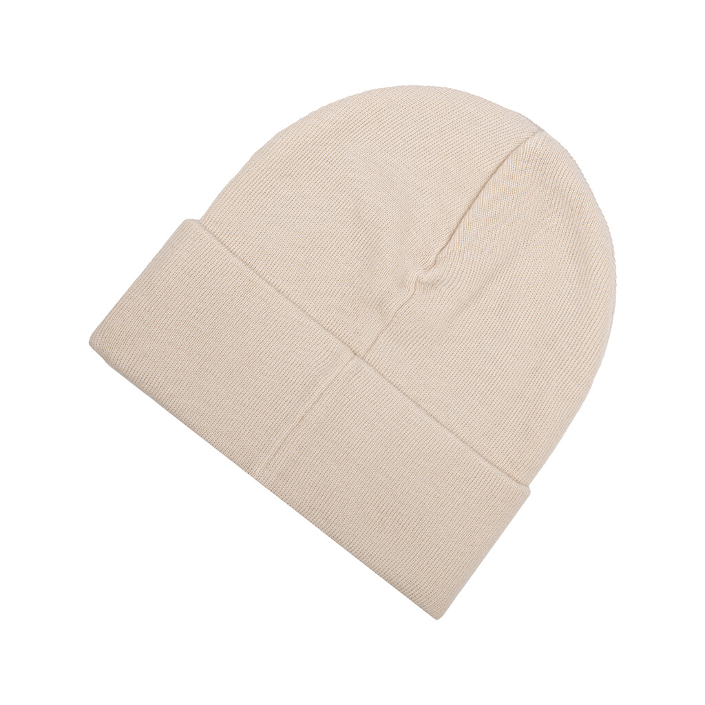 New Balance - Cuffed Beanie Flying NB Logo - linen