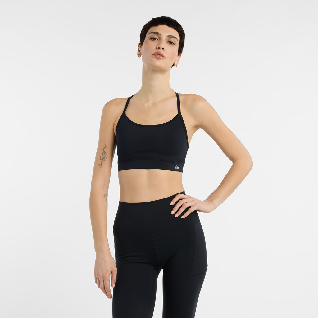 New Balance - W NB Essential Yoga Bra - black