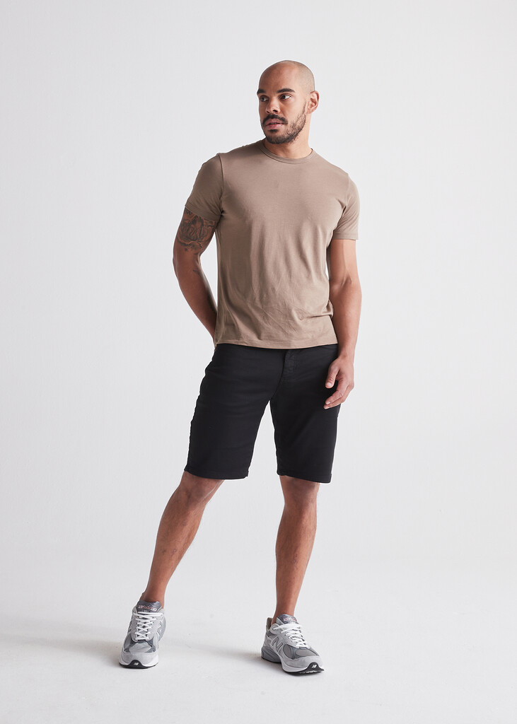 DU/ER - No Sweat Relaxed Short - 10 inch - black