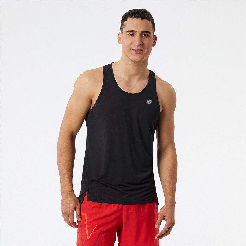 New Balance - Accelerate Singlet - black