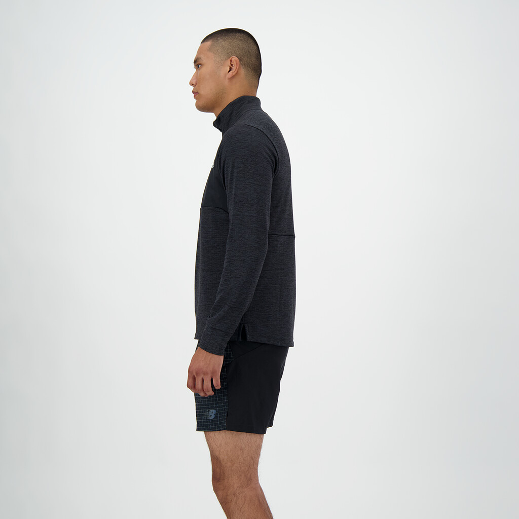 New Balance - Athletics Heat Grid 1/2 Zip - black