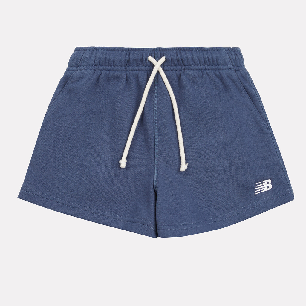 New Balance - G New Balance French Terry Small Logo Short - vintage indigo