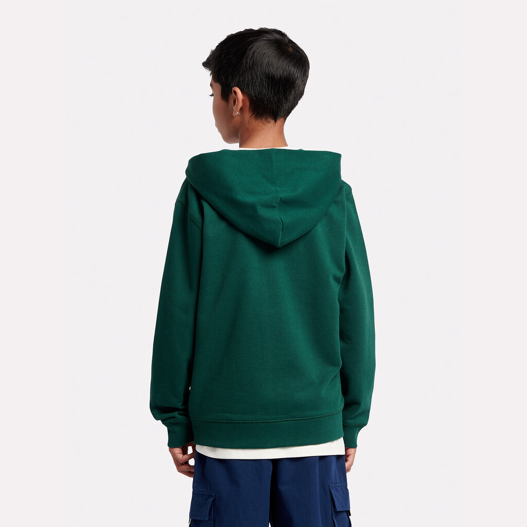 New Balance - B New Balance French Terry Small Logo FZ Hoodie - nightwatch green