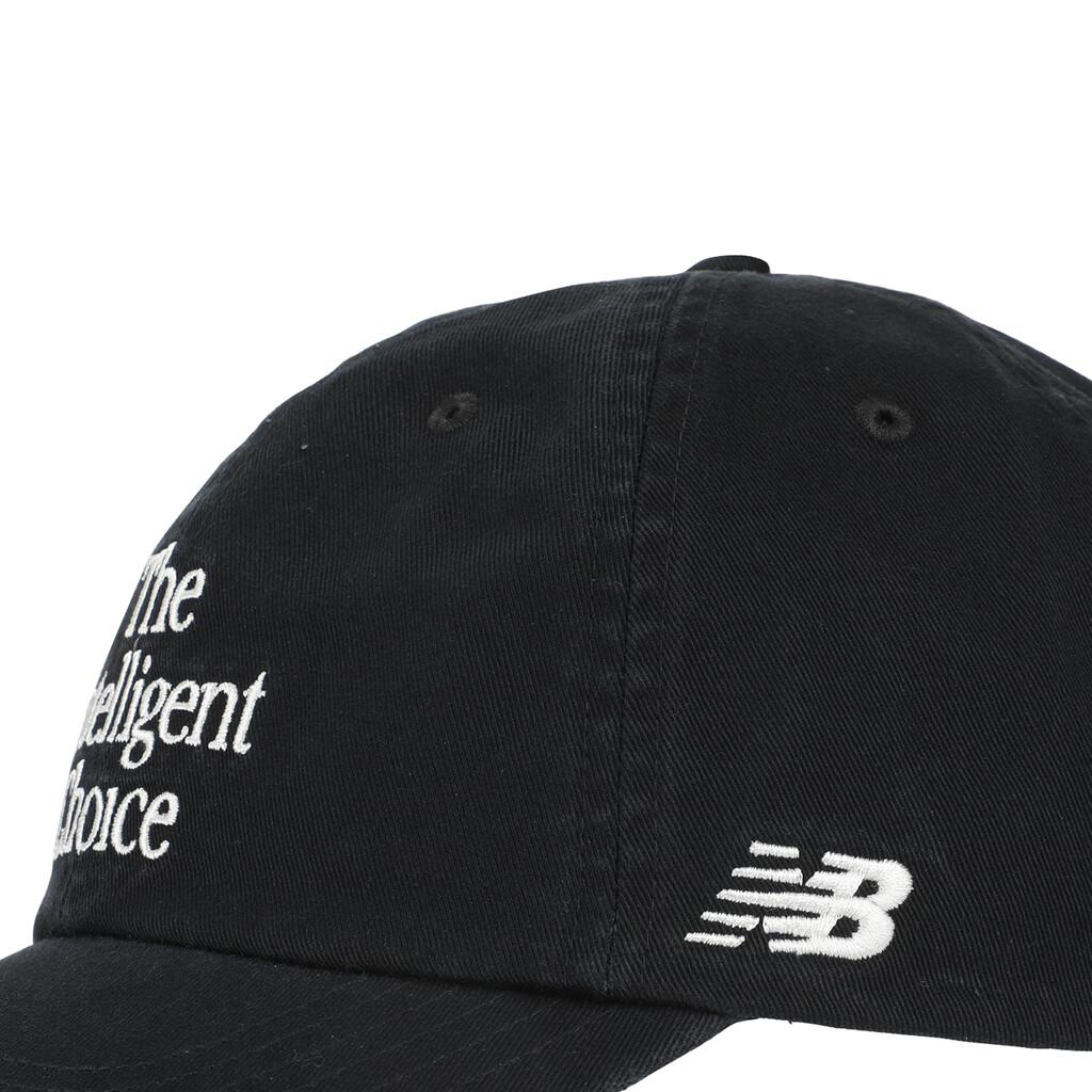 New Balance - 6 Panel The Intelligent Choice Hat - black