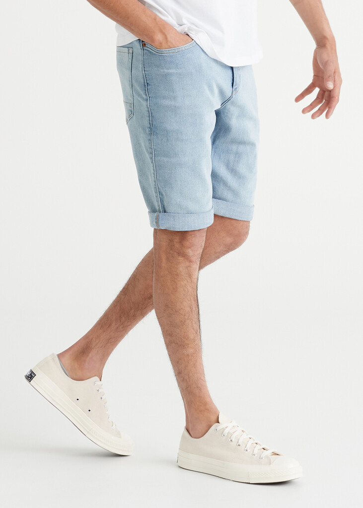 DU/ER - Performance Denim Commuter Short - Modern Bleach - modern bleach