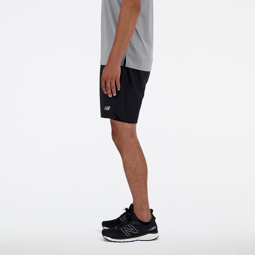 New Balance - AC Seamless Short 7 Inch Lined - black