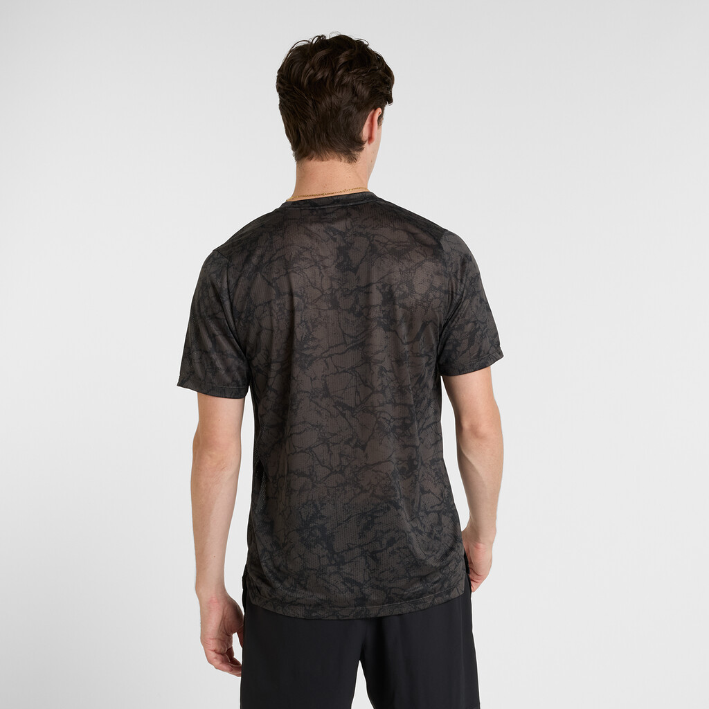 New Balance - Athletics Printed T-Shirt - black