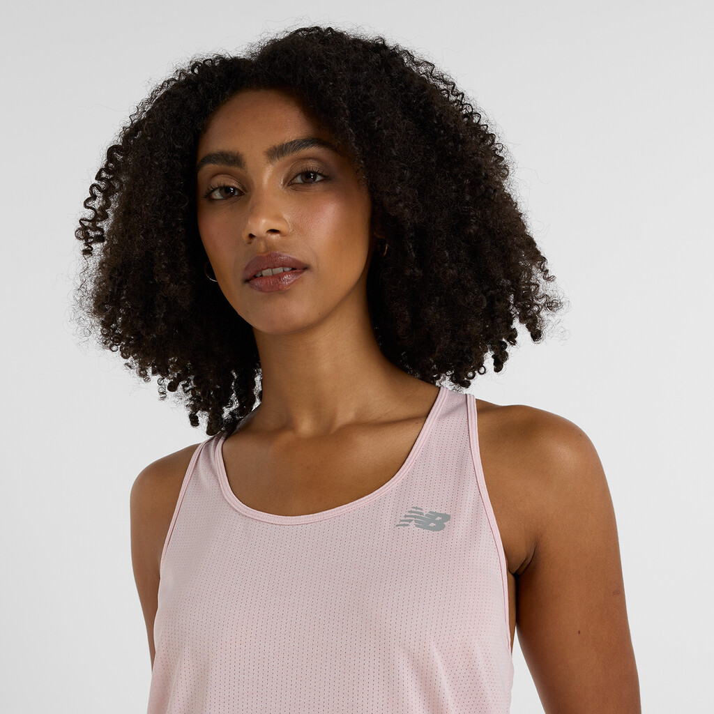 New Balance - W NB Athletics Tank - rose sugar heather