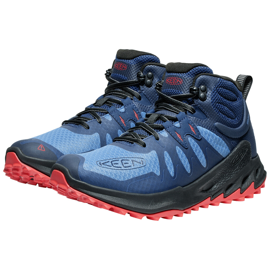 KEEN - M Zionic Mid WP - coronet blue/poppy red