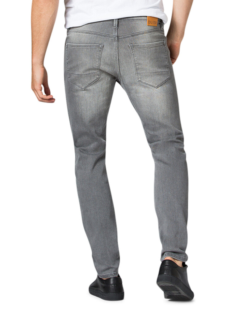 DU/ER - Performance Denim Slim - Pavement  - pavement