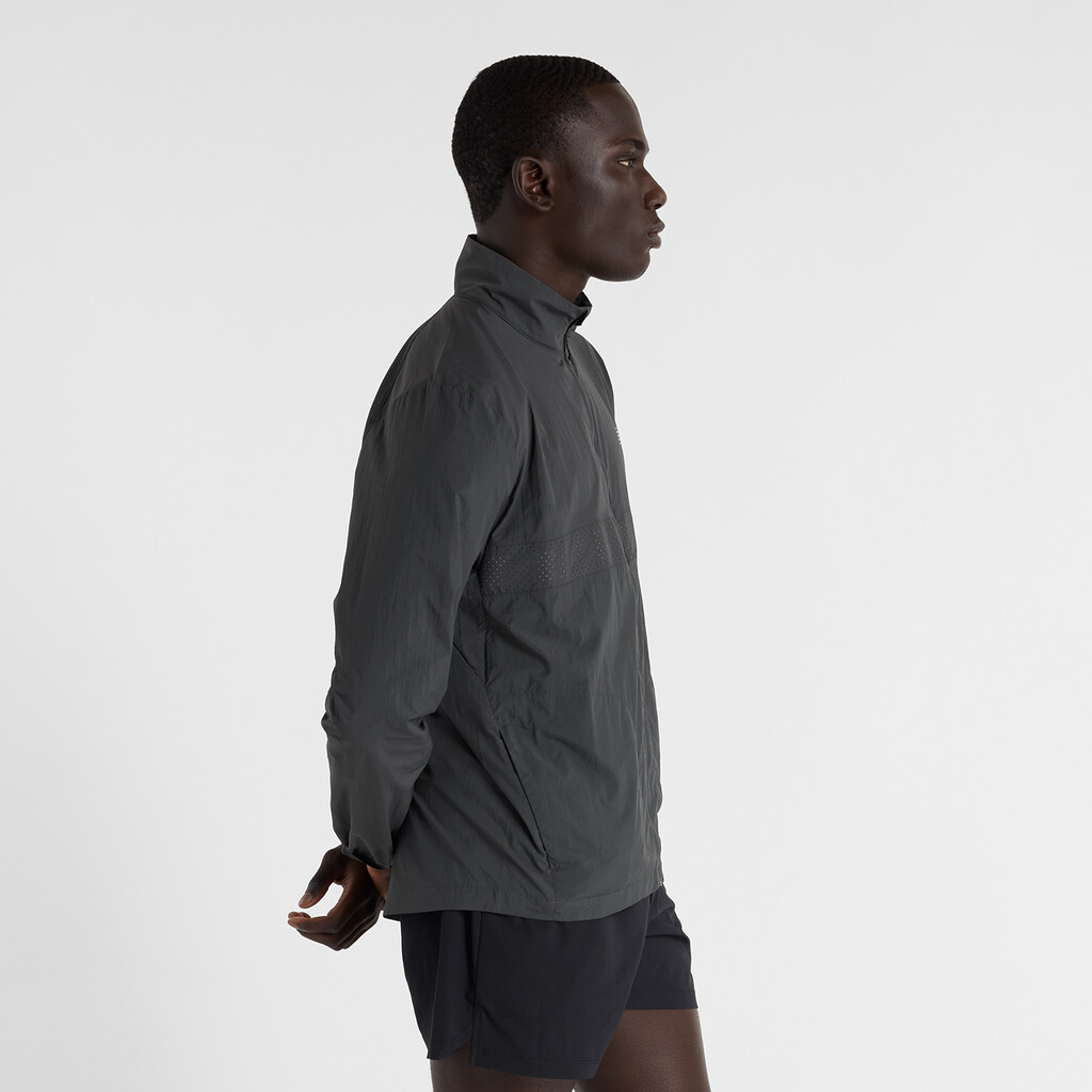 New Balance - Athletics Reflective Packable Jacket - blacktop