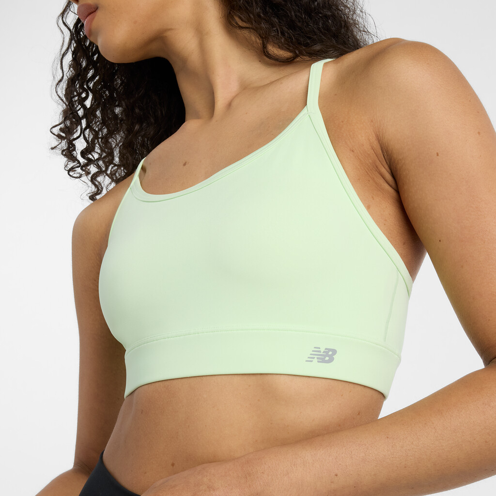 New Balance - W NB Essential Yoga Bra - melon water