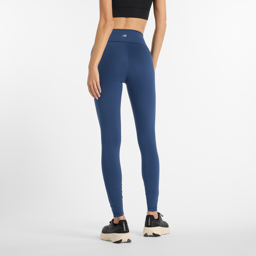 New Balance - W NB Sleek Pocket High Rise Legging 27" - nb navy