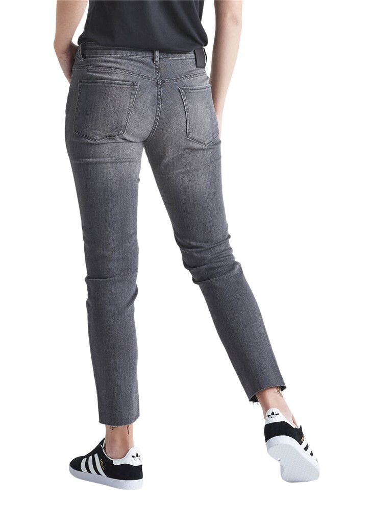 DU/ER - W Performance Denim Girlfriend Jean - Vintage Grey - vintage grey