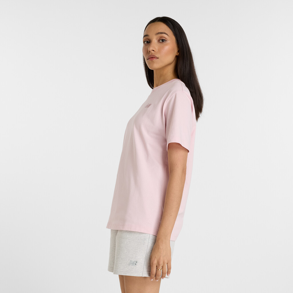 New Balance - W NB Athletics Jersey T-Shirt - rose sugar