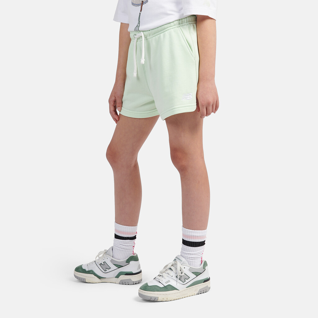 New Balance - G New Balance French Terry Small Logo Short - melon water