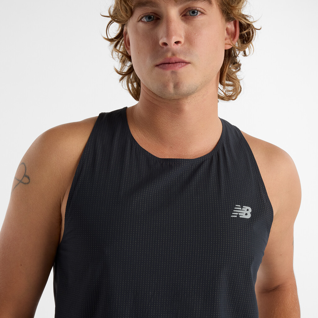 New Balance - Race Day Ultra Light Singlet - black