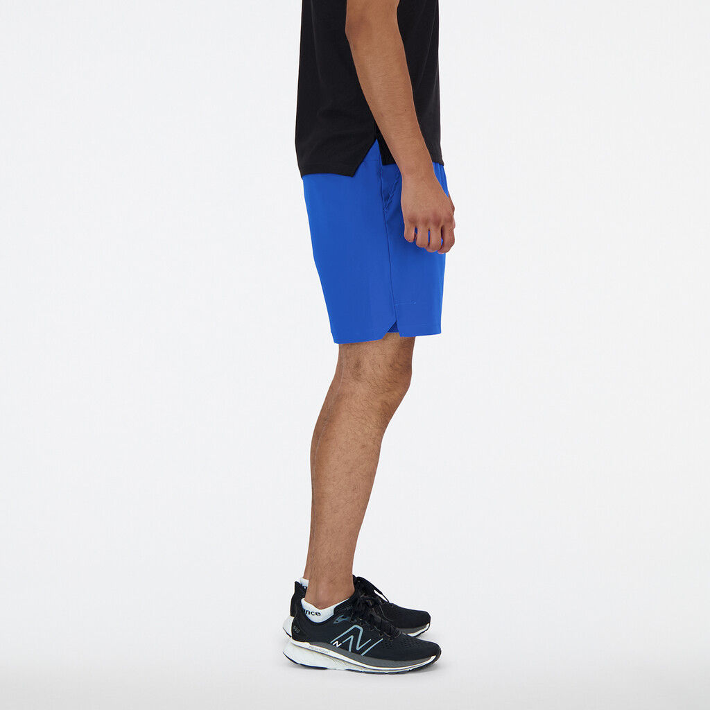 New Balance - AC Seamless Short 7 Inch Lined - blue oasis