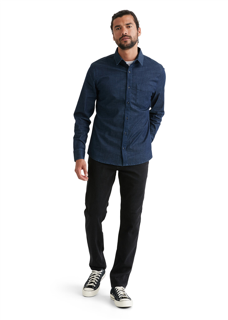 DU/ER - Performance Denim Shirt - Rinse - rinse