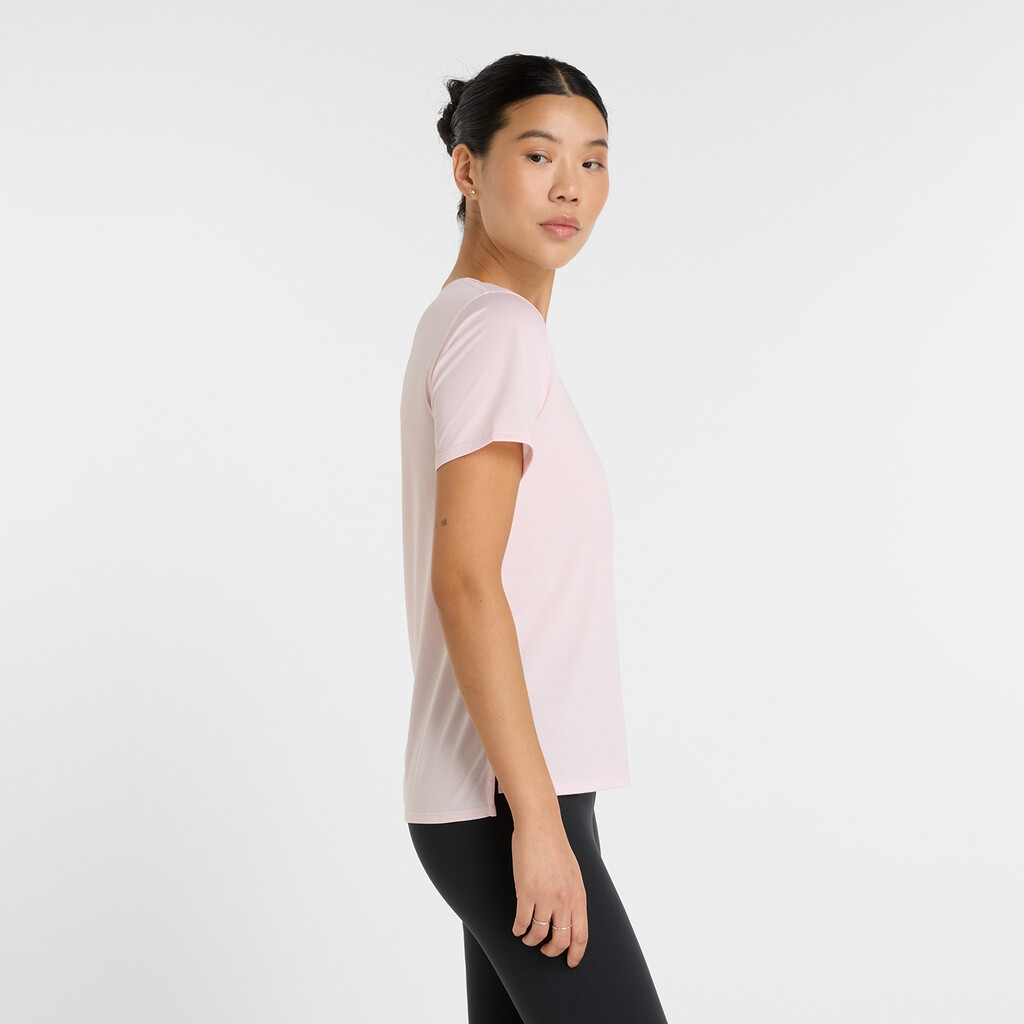 New Balance - W New Balance Short Sleeve - rose sugar