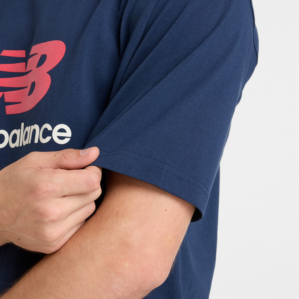 New Balance - Athletics Logo T-Shirt - nb navy