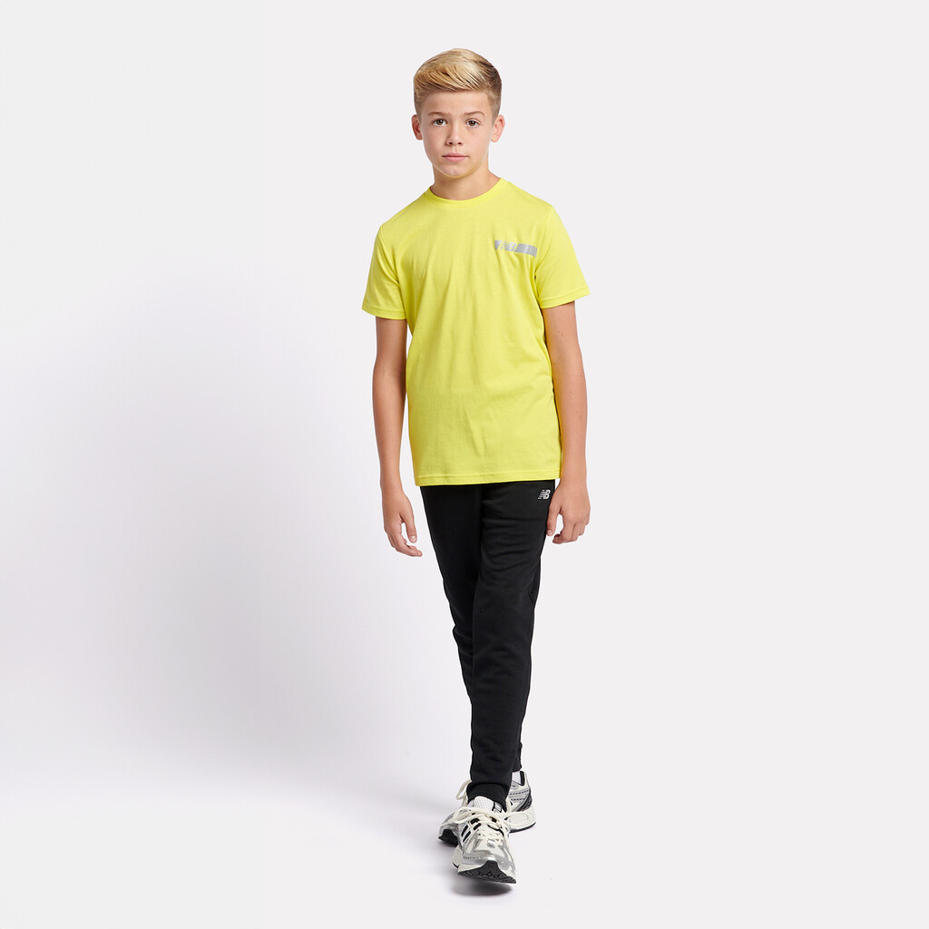 New Balance - B NB Reflective Flying NB Tee - firefly