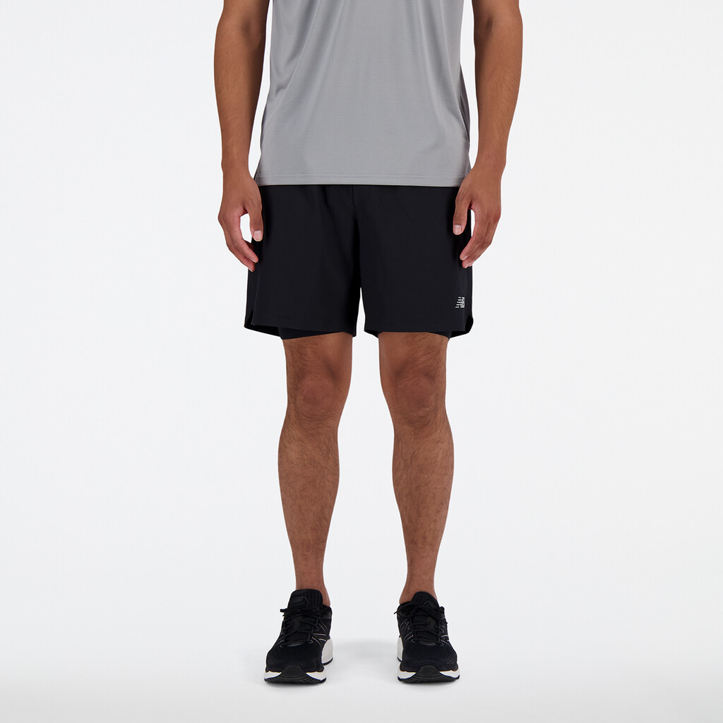 New Balance - AC Seamless Short 7 Inch Lined - black