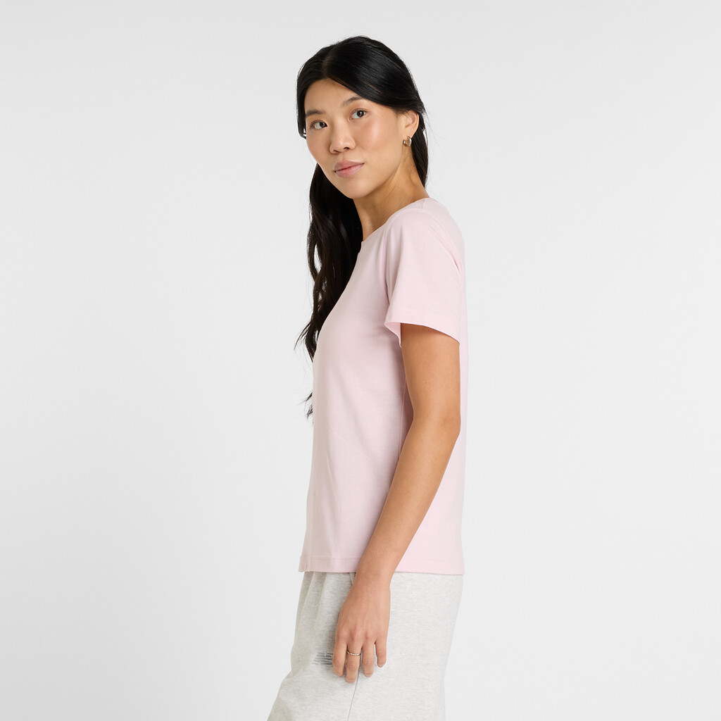 New Balance - W Sport Essentials Jersey Logo T-Shirt - rose sugar