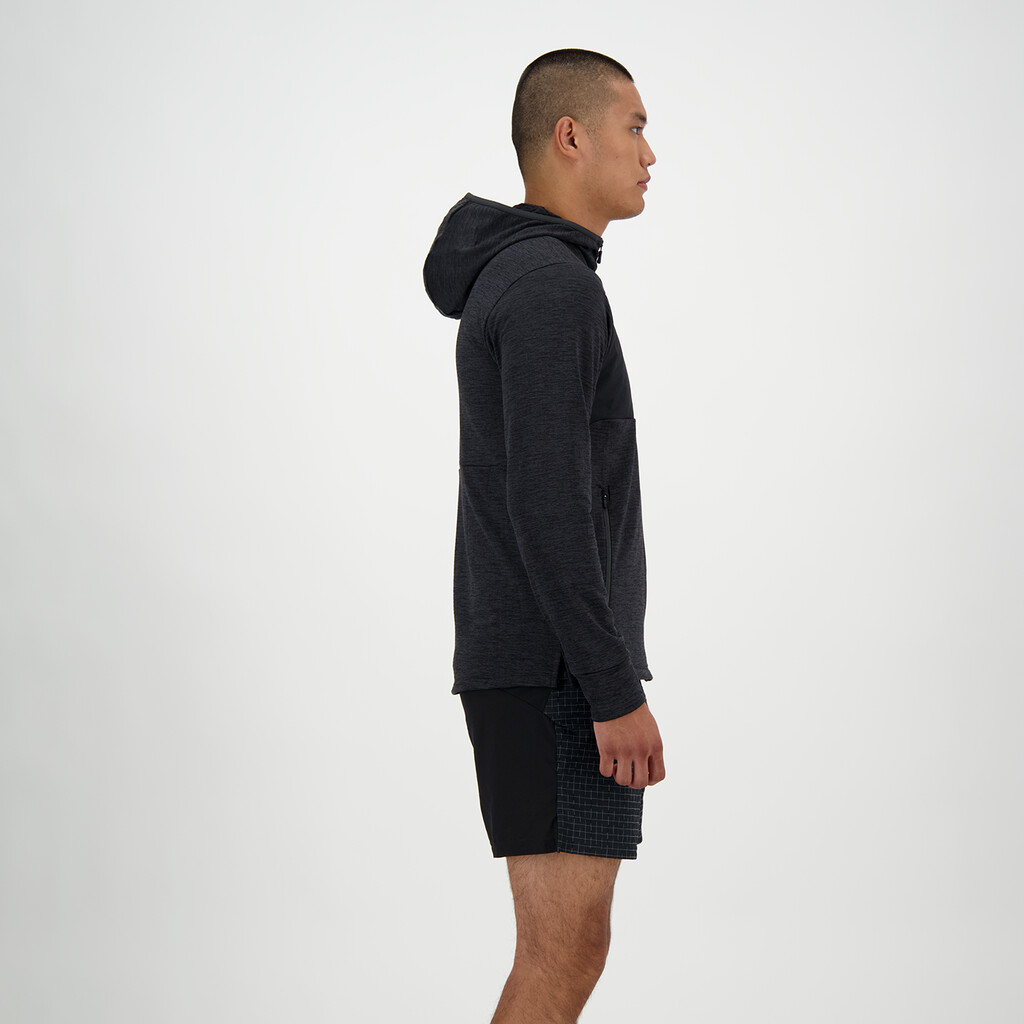 New Balance - Heat Grid Hooded Full Zip - black