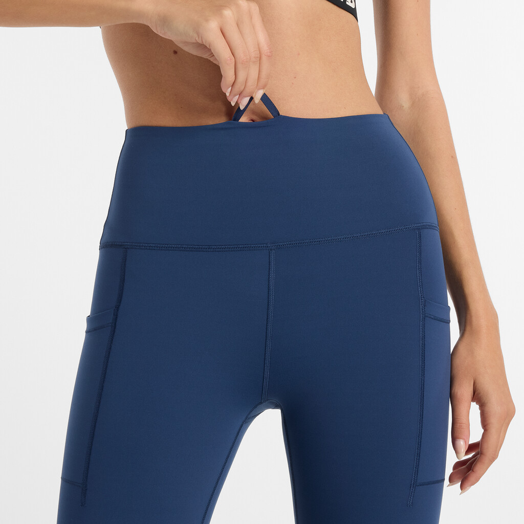 New Balance - W NB Sleek Pocket High Rise Legging 27" - nb navy