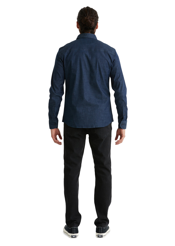 DU/ER - Performance Denim Shirt - Rinse - rinse