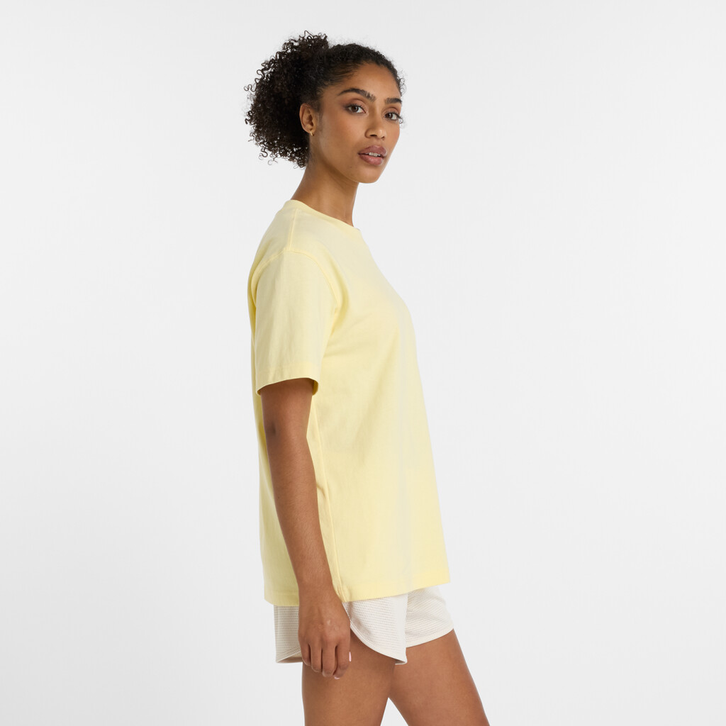 New Balance - W NB Athletics Jersey T-Shirt - parchment