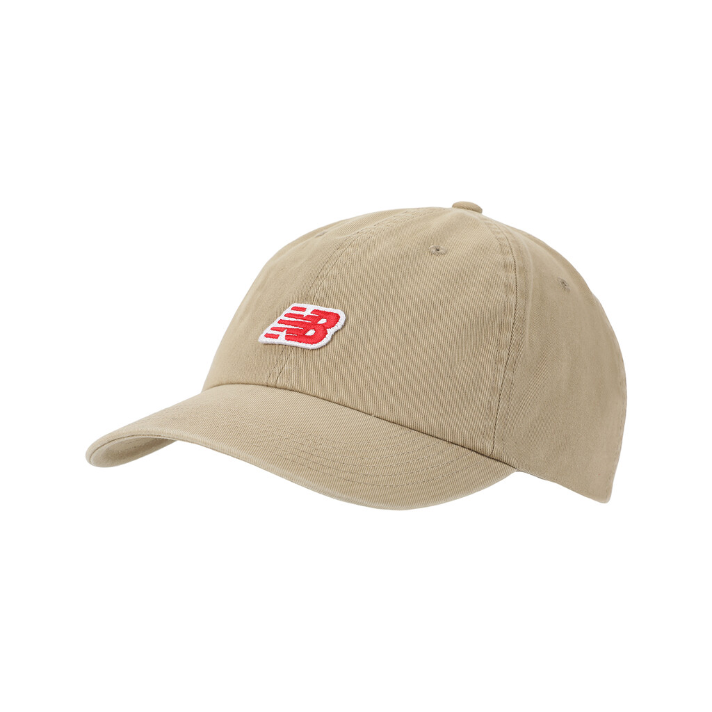 New Balance - 6 Panel NB Patch Logo Hat - stoneware