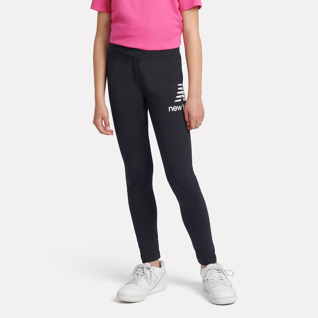 New Balance - G New Balance Stacked Logo Legging - nb caviar