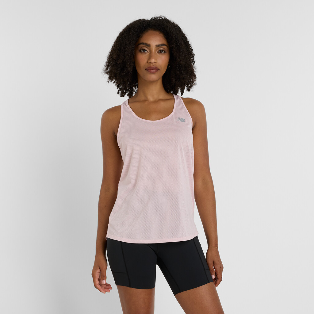 New Balance - W NB Athletics Tank - rose sugar heather