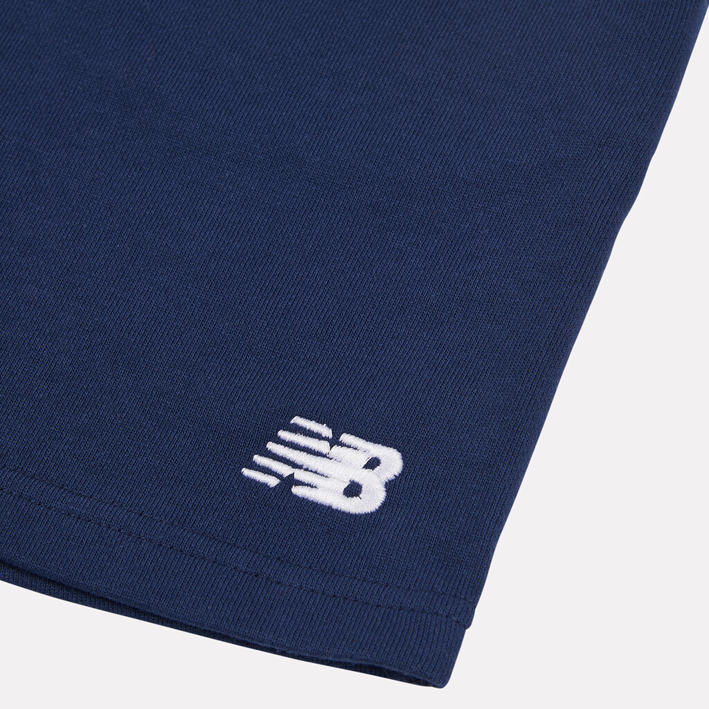 New Balance - B New Balance French Terry Small Logo Short - nb navy