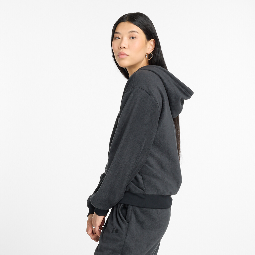 New Balance - W Polar Fleece Full Zip - black