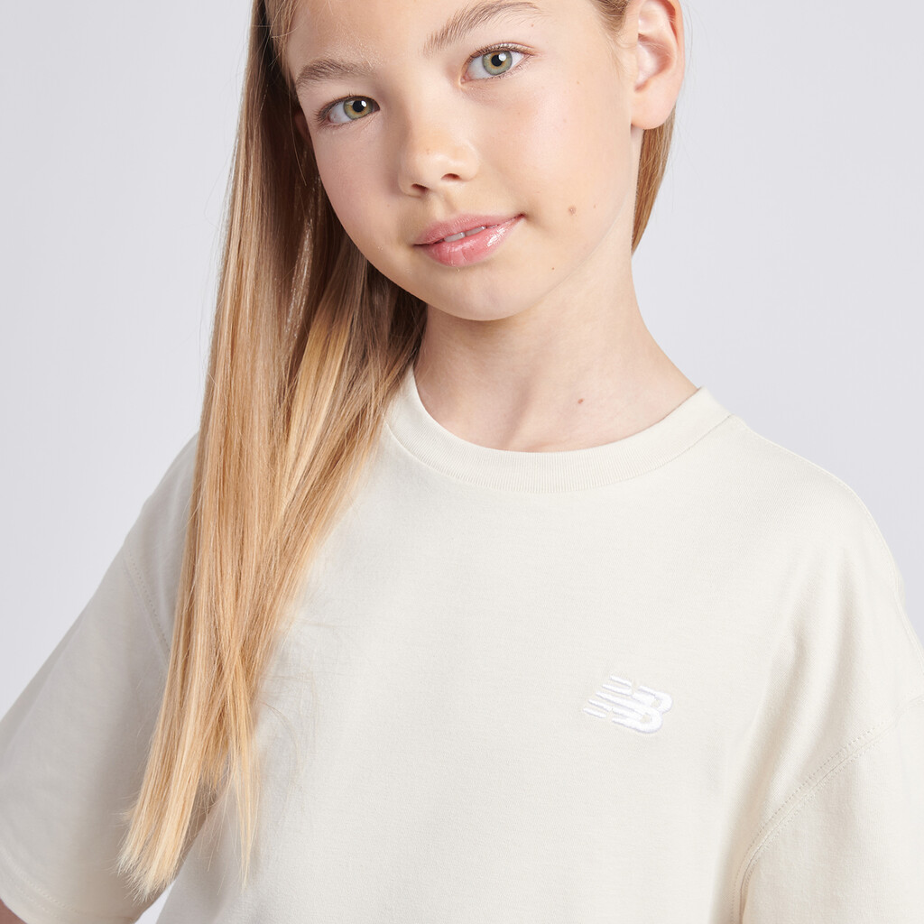 New Balance - G New Balance Jersey Small Logo Tee - linen