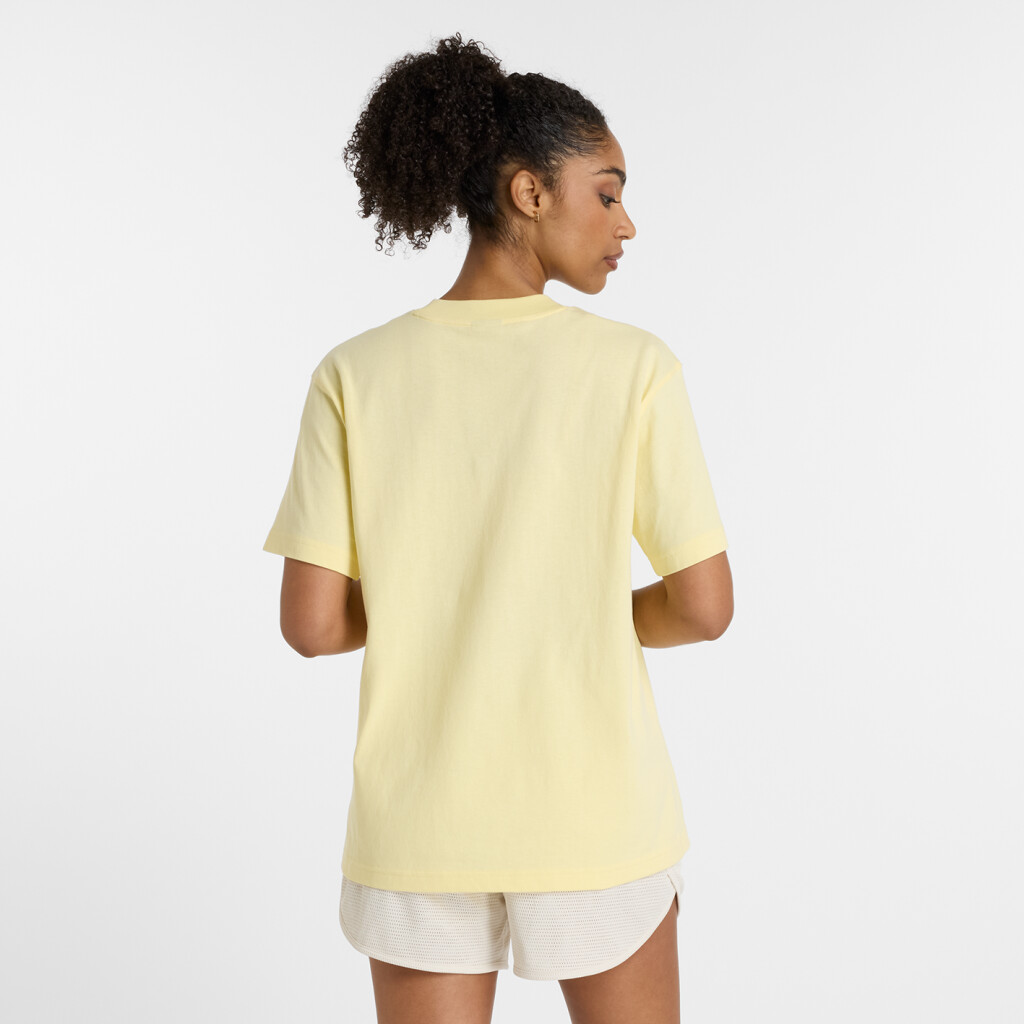 New Balance - W NB Athletics Jersey T-Shirt - parchment