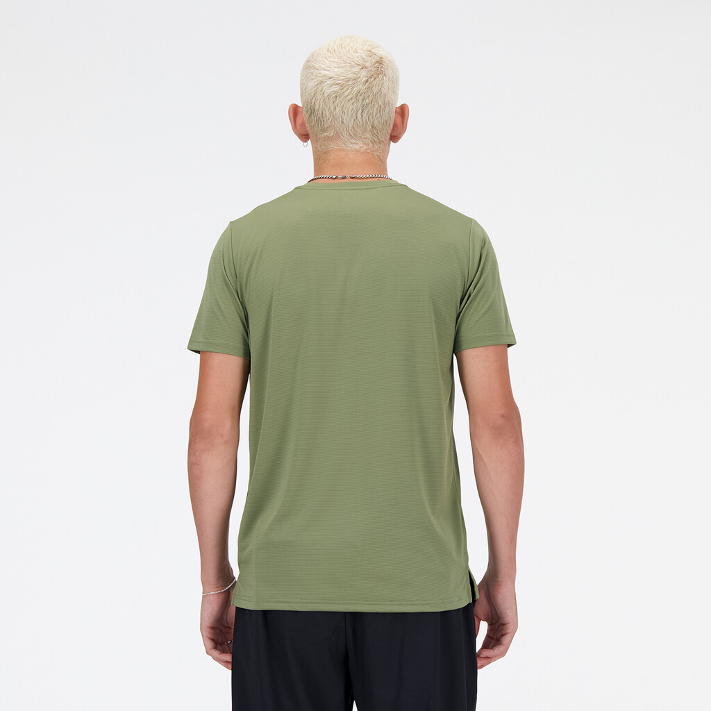 New Balance - Sport Essentials Run T-Shirt - dark olivine