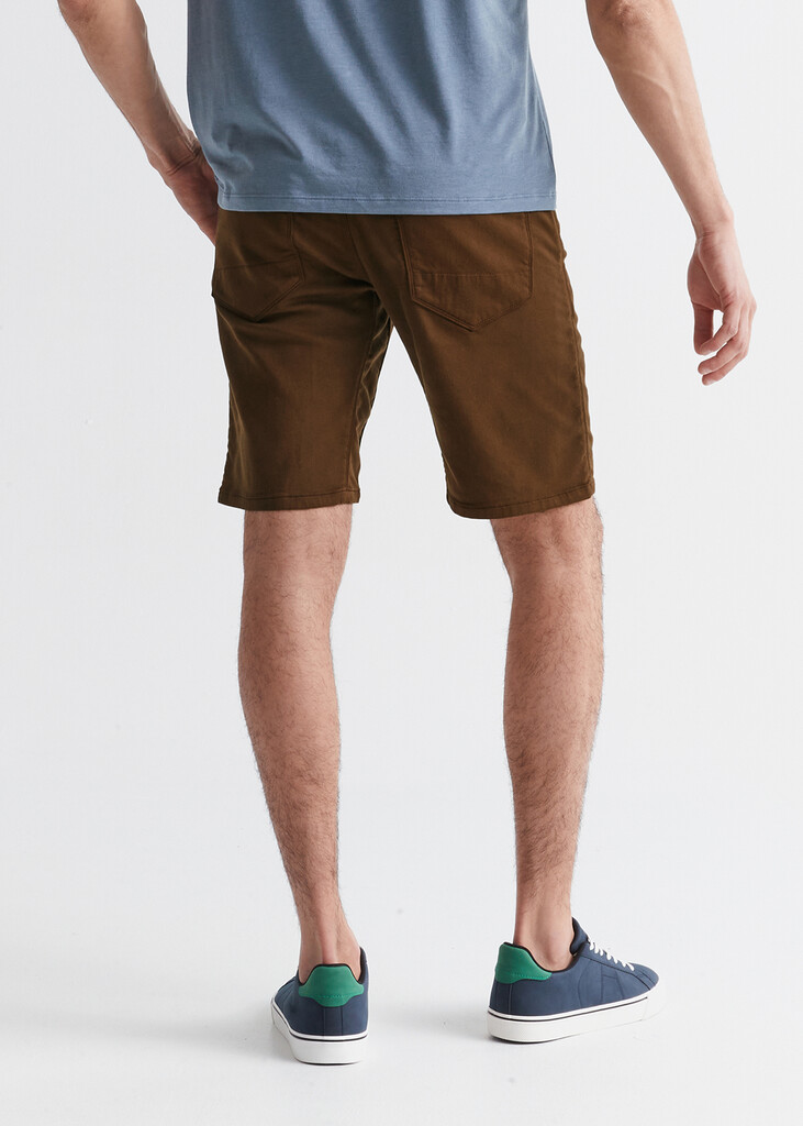 DU/ER - No Sweat Slim Short - 10 inch - golden