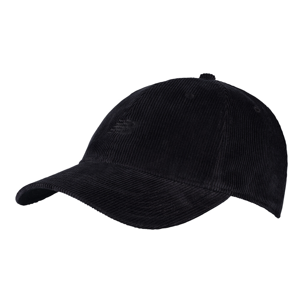 New Balance - 6 Panel Washed Corduroy Hat - black