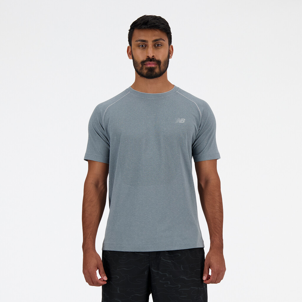 New Balance - NB Athletics Seamless T-Shirt - athletic grey