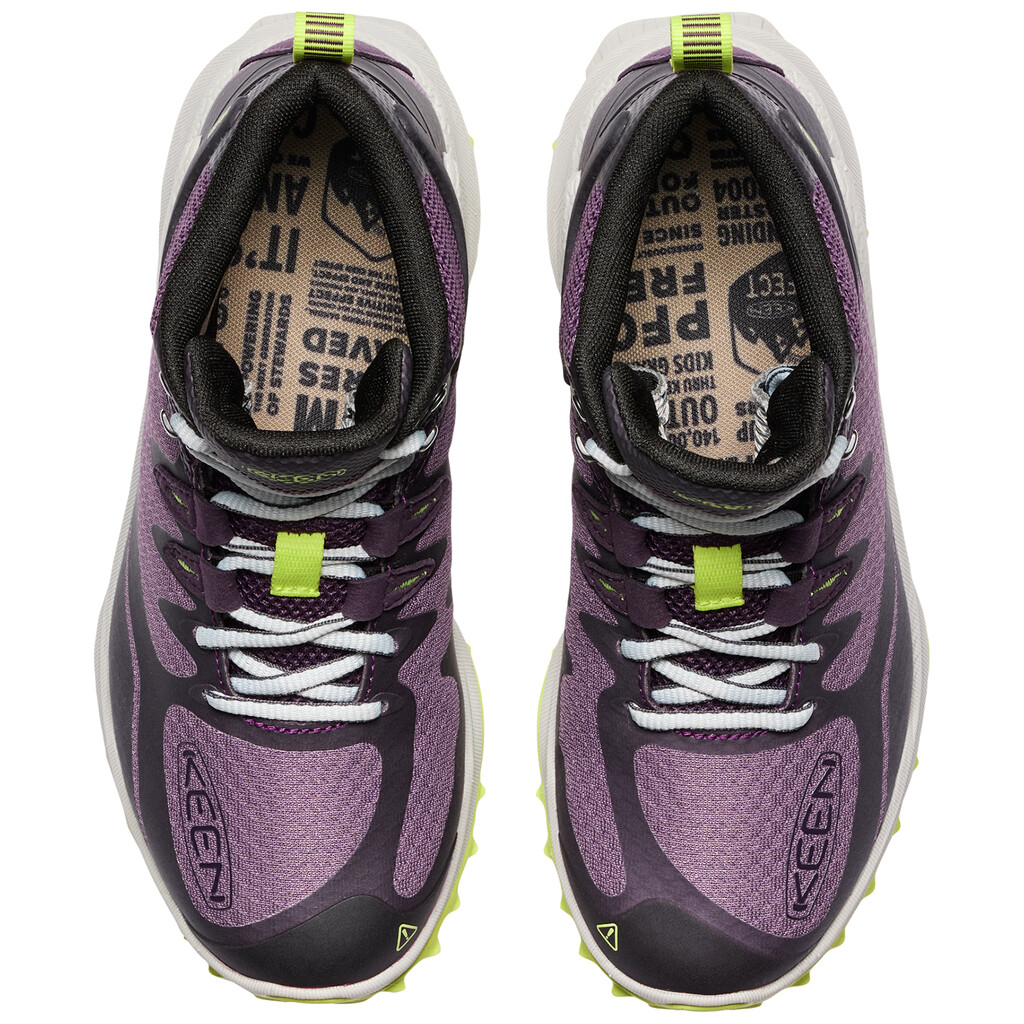 KEEN - W Zionic Mid WP - black plum/daiquiri green